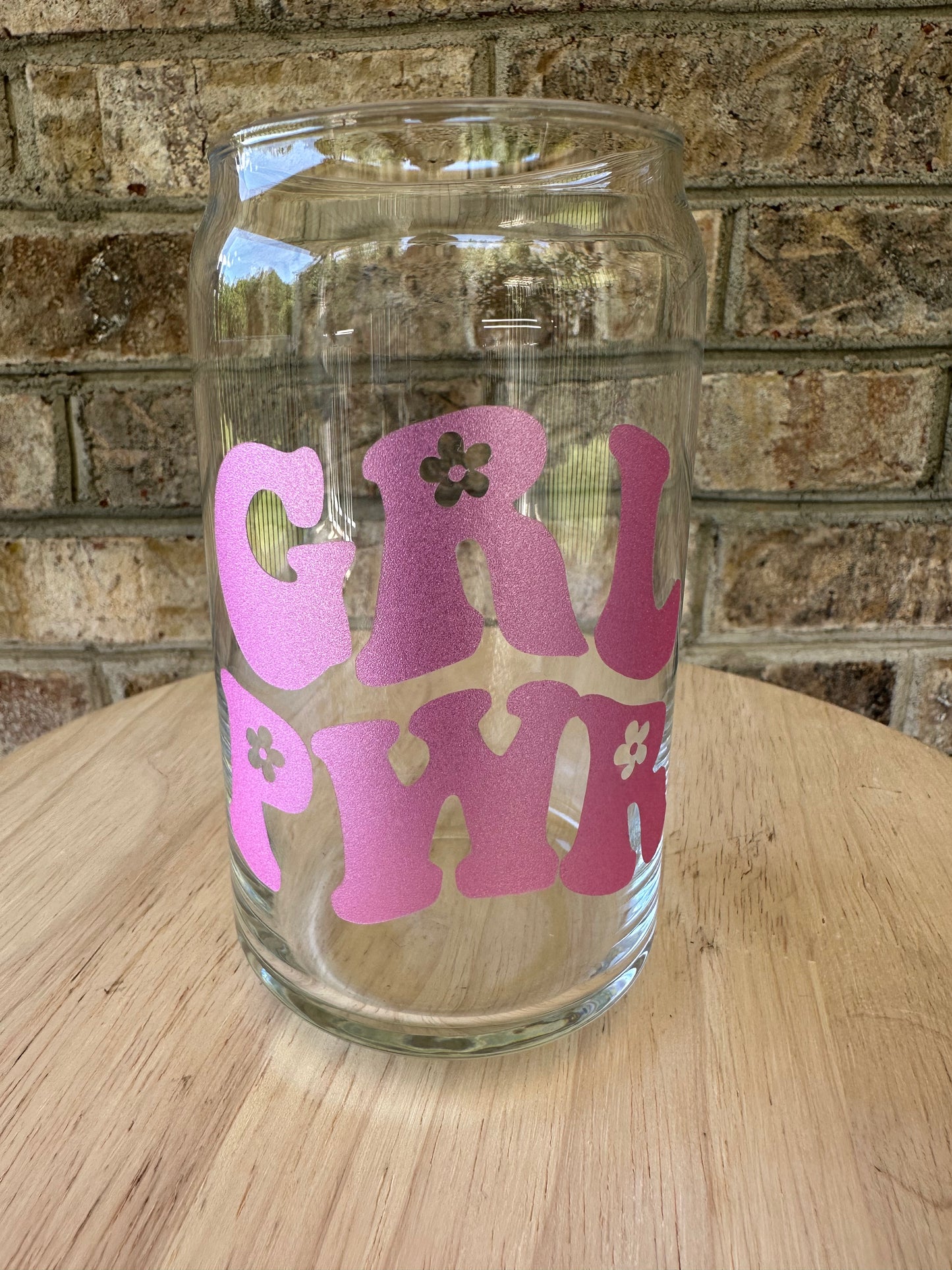 Girl Power- Pink Glitter