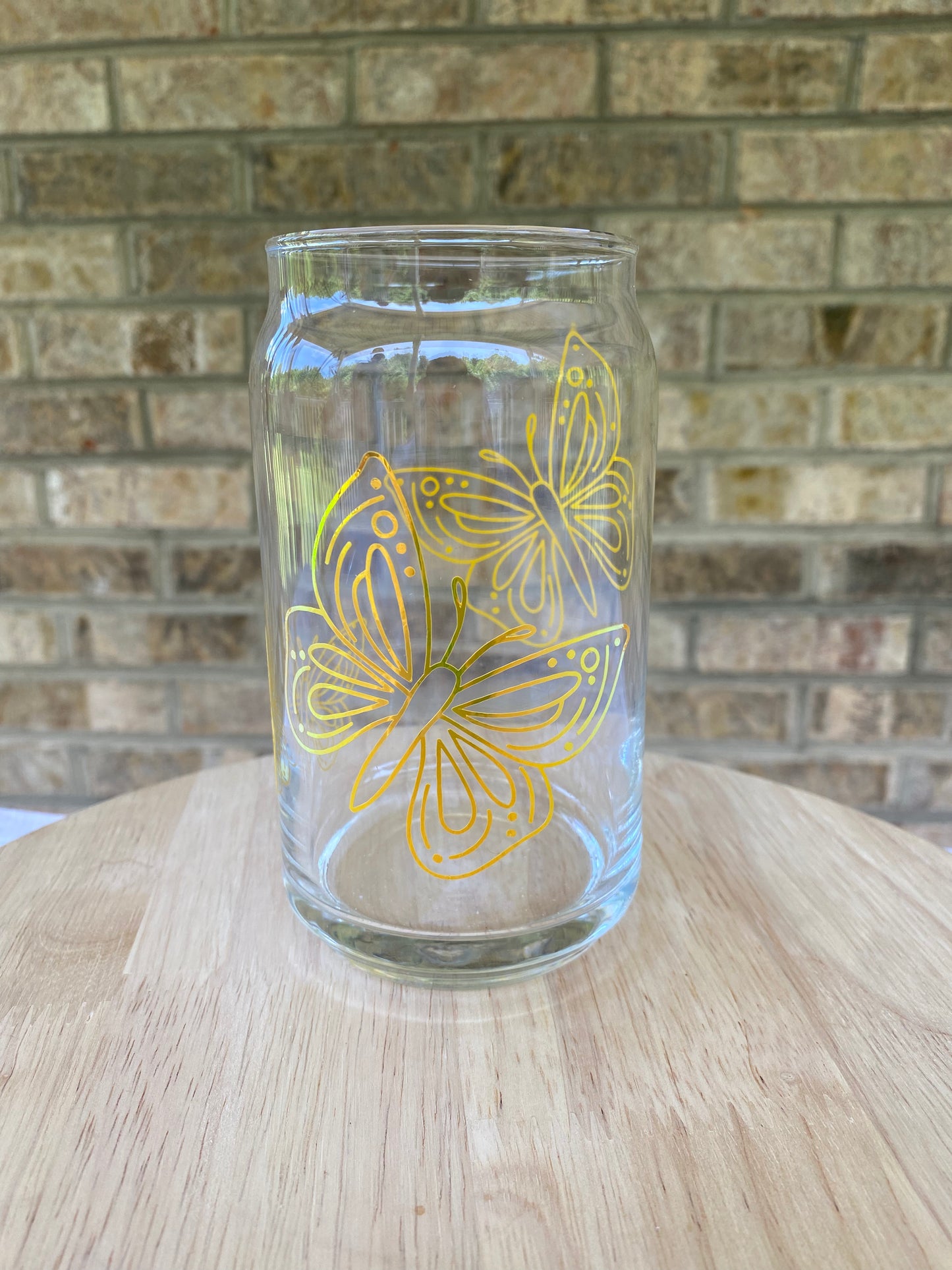 Butterflies-Yellow Holographic