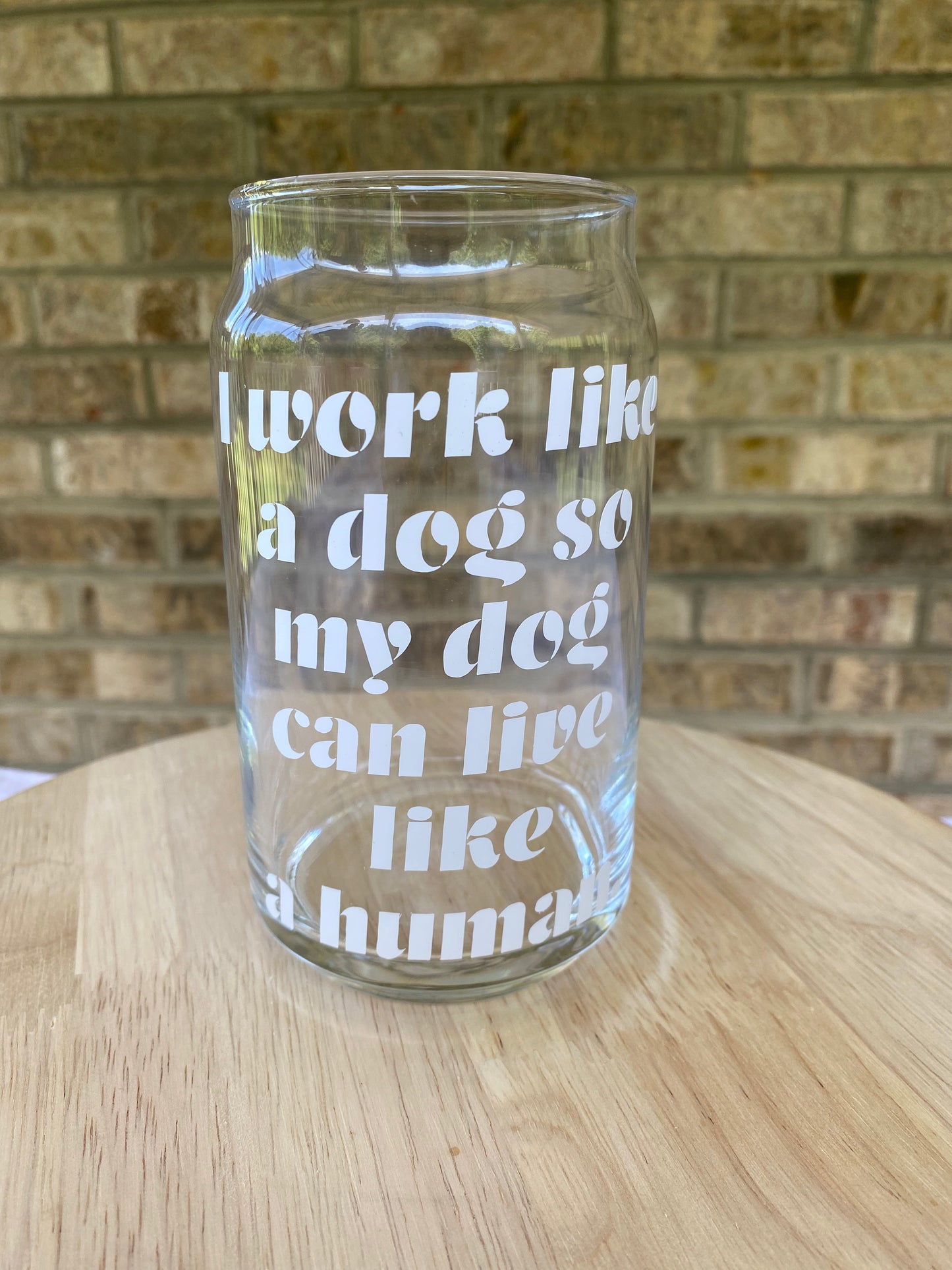 Work Like a Dog- White