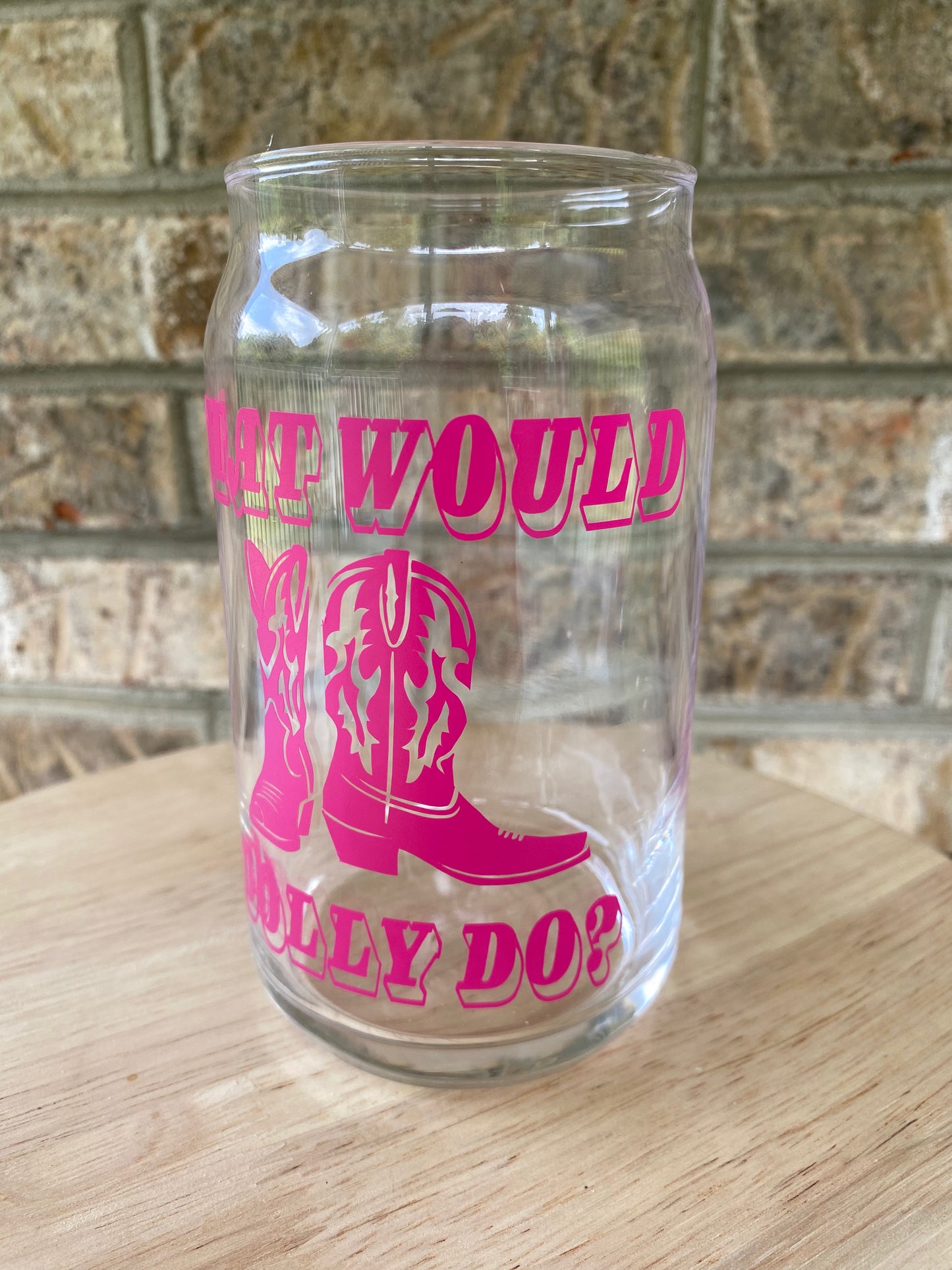 What would Dolly do?- Hot pink