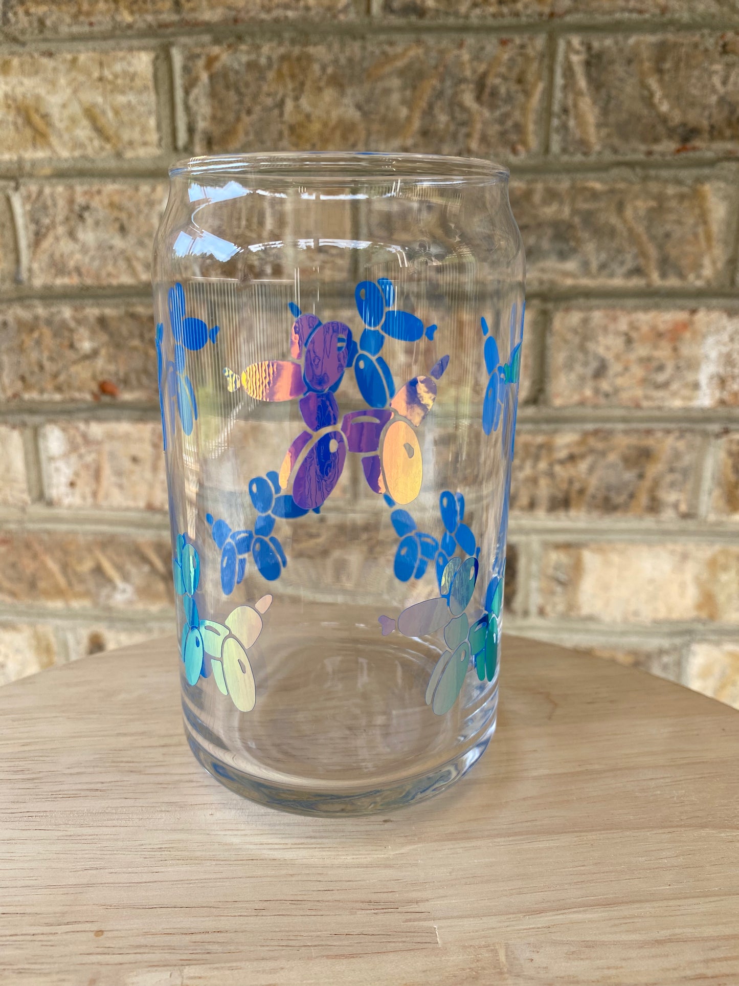 Balloon Animals- Blue & Purple Holographic