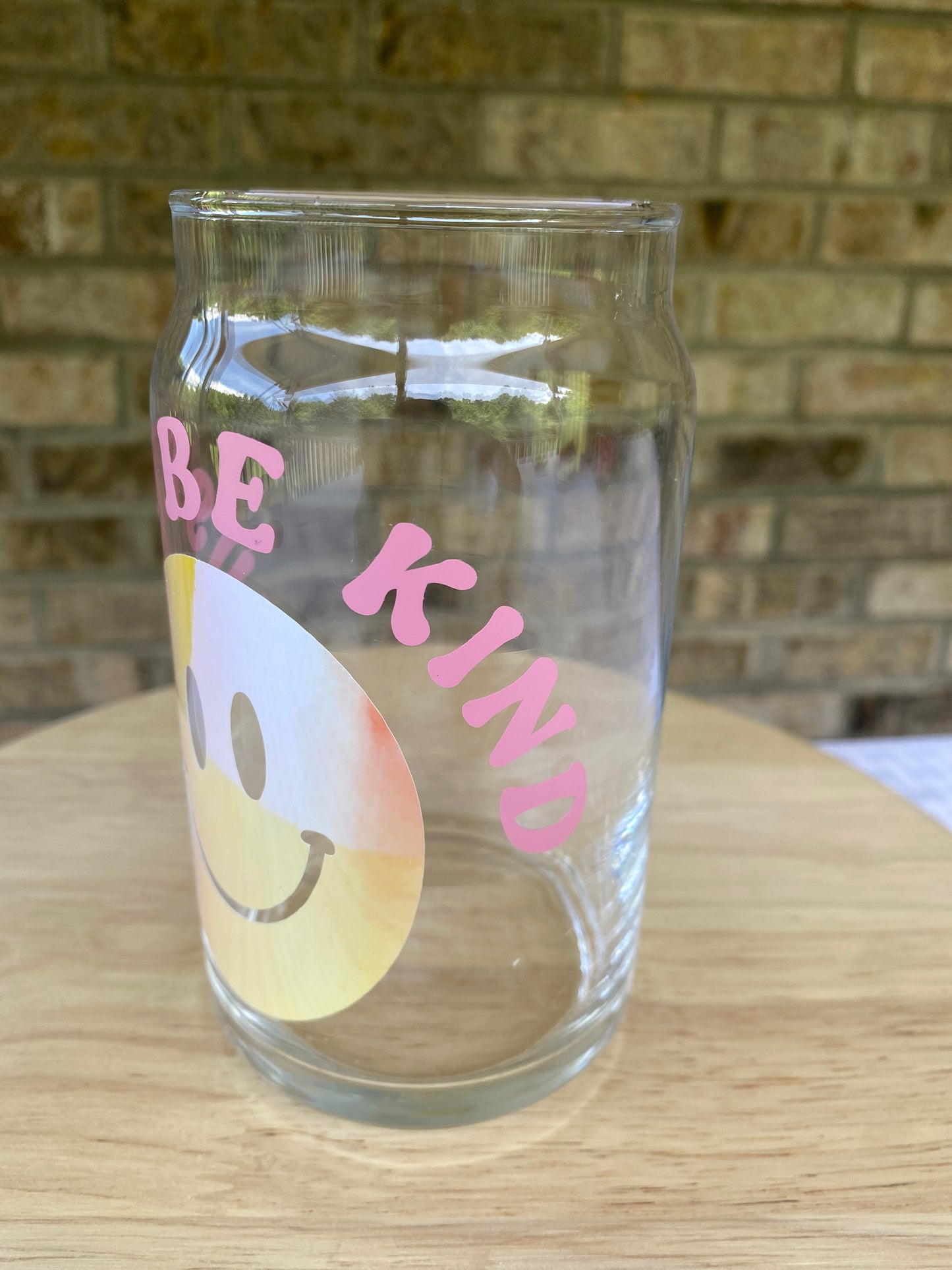 Just Be Kind-Pink & Yellow Holographic