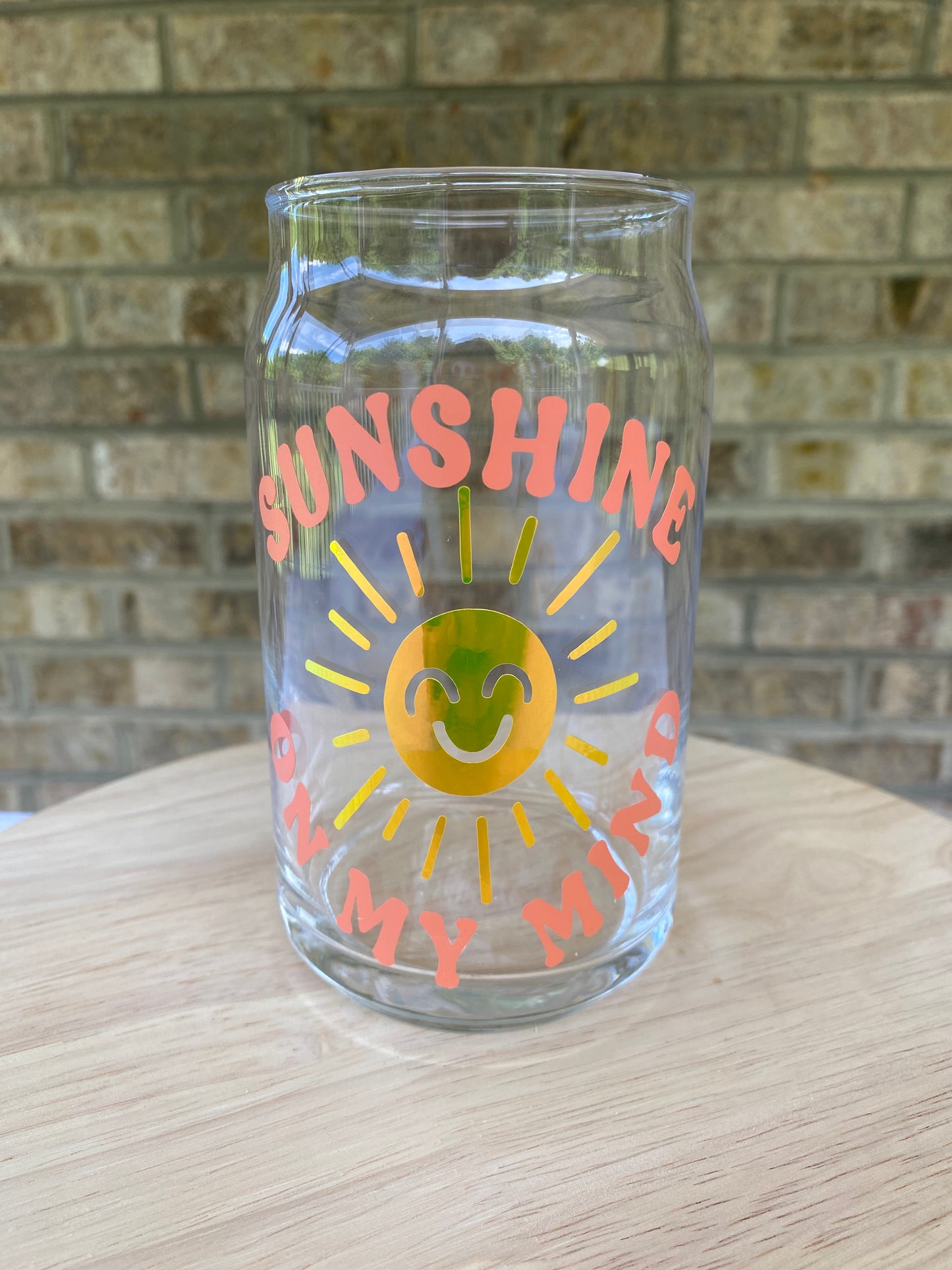 Sunshine On My Mind- Orange and holographic yellow & orange