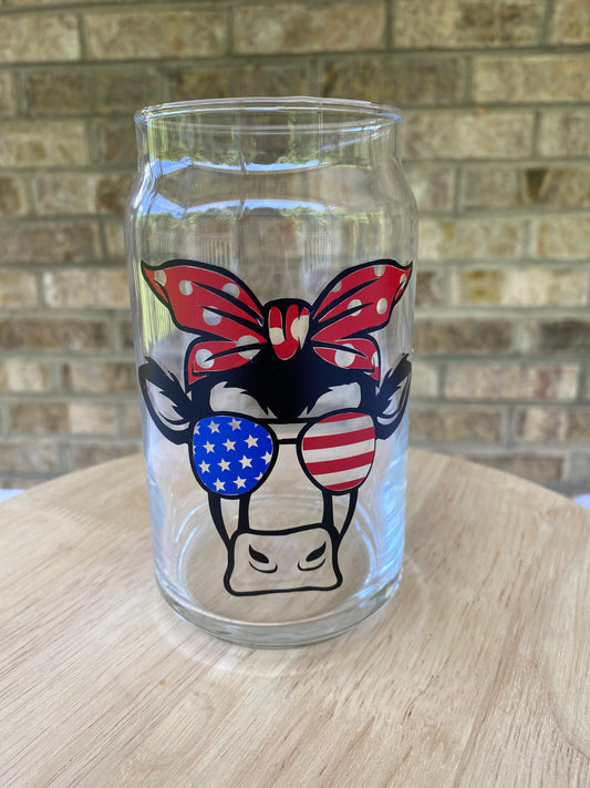 Patriotic Cow